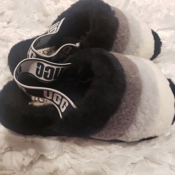 ugg fluff yeah multicolor slides